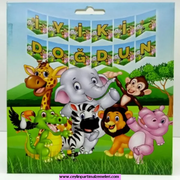 Safari Temalı Banner